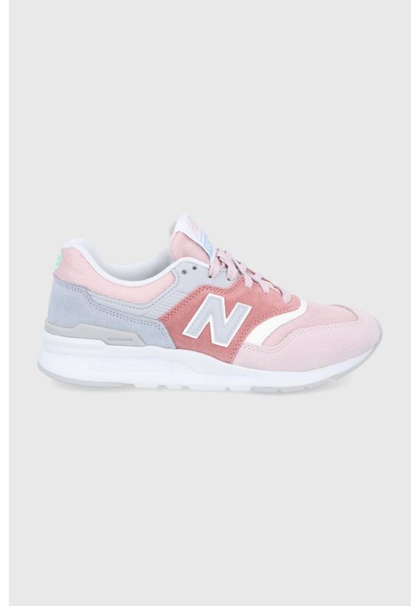 New Balance Buty CW997HVE kolor różowy na płaskiej podeszwie. Nosek buta: okrągły. Zapięcie: sznurówki. Kolor: różowy. Obcas: na płaskiej podeszwie