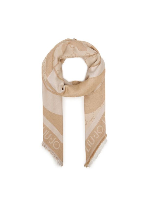 Liu Jo Szal 2A6017 T0300 Beżowy. Kolor: beżowy. Materiał: wiskoza