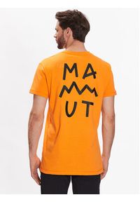 Mammut T-Shirt 1017-05210 Pomarańczowy Regular Fit. Kolor: pomarańczowy. Materiał: bawełna #4