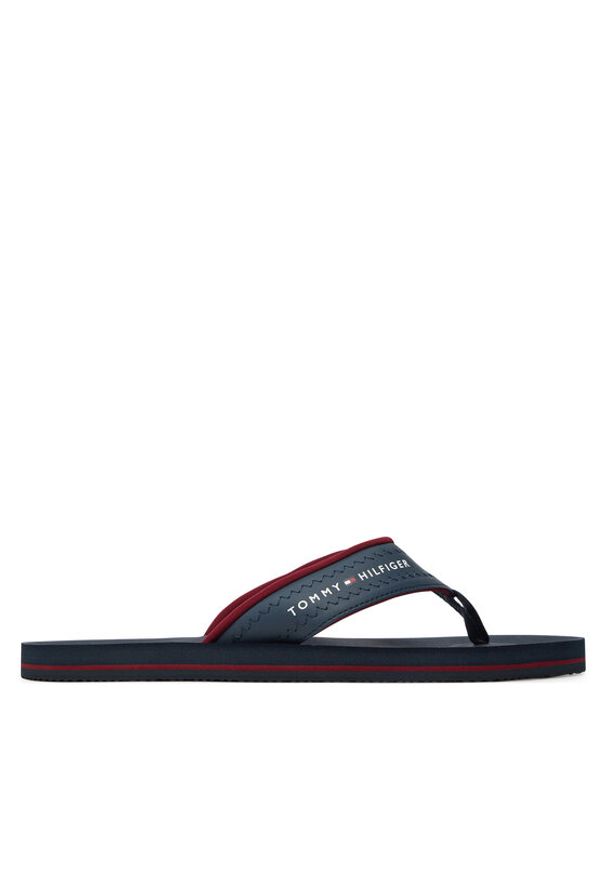 TOMMY HILFIGER - Tommy Hilfiger Japonki Comfort FM0FM05235 Niebieski. Kolor: niebieski