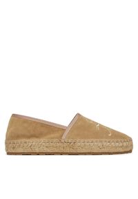 Love Moschino - Espadryle LOVE MOSCHINO. Kolor: beżowy