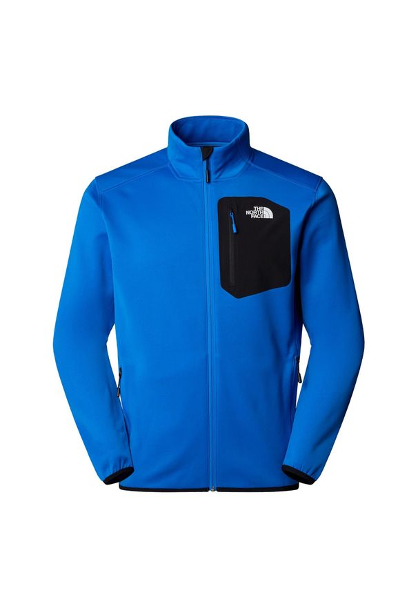 The North Face Polar Crest Fz Nf0A897C16Y. Kolor: niebieski. Materiał: polar