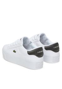 Lacoste Sneakersy 750CFA0034 Biały. Kolor: biały. Materiał: materiał #3