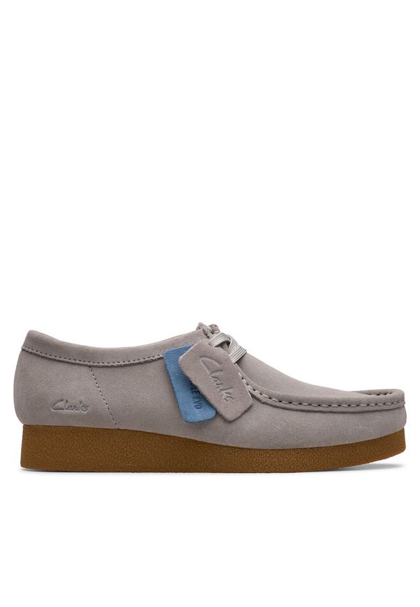 Półbuty Clarks. Kolor: szary
