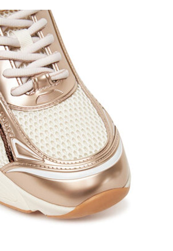 Steve Madden Sneakersy Speedster-E SM19000122 Złoty. Kolor: złoty. Materiał: materiał