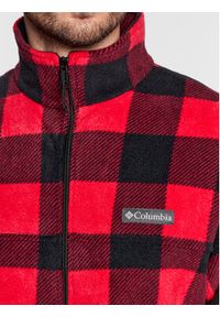 columbia - Columbia Polar Steens Mountain 1478231 Czerwony Regular Fit. Kolor: czerwony. Materiał: polar, syntetyk