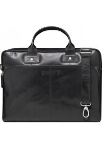 Torba dbramante Kronborg - 16" (2nd Gen) - Full grain leather bag for notebook until 16" - Black #1