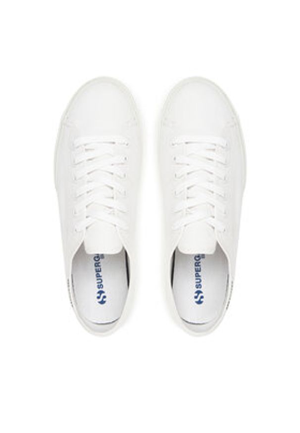 Superga Tenisówki S3146EW 3740 Biały. Kolor: biały. Materiał: materiał