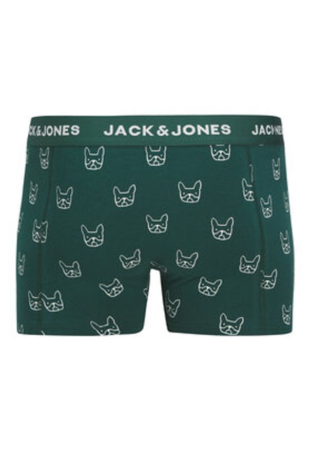 Jack & Jones - Jack&Jones Komplet 3 par bokserek Denim Dog 12275817 Kolorowy. Materiał: bawełna. Wzór: kolorowy