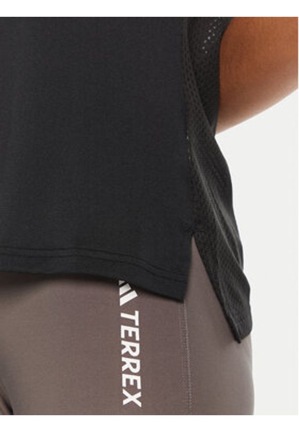 Adidas - adidas Koszulka techniczna Terrex Agravic Trail Running HT9414 Czarny Regular Fit. Kolor: czarny. Materiał: syntetyk. Sport: bieganie