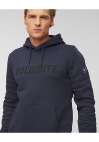 Bluza męska Dolomite Logo DARK BLUE. Kolor: niebieski