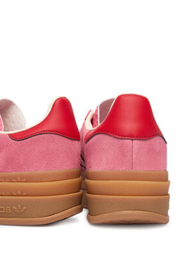 Adidas - adidas Sneakersy Gazelle Bold JQ7407 Różowy. Kolor: różowy. Materiał: skóra, zamsz. Model: Adidas Gazelle