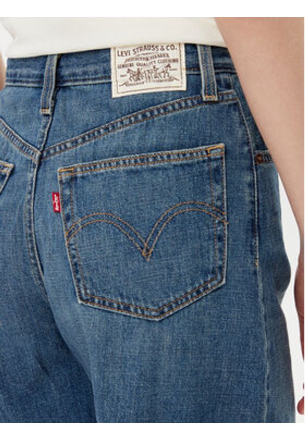 Levi's® Szorty jeansowe A9311-0017 Niebieski Baggy Fit. Kolor: niebieski. Materiał: bawełna