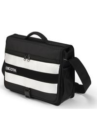 DICOTA - Torba Dicota Torba Messenger Reflectiv Czarna. Kolor: czarny