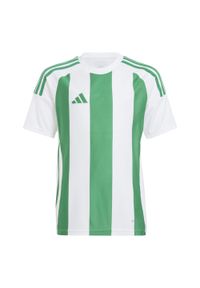 Adidas - Koszulka dla dzieci adidas. Kolor: wielokolorowy, biały, zielony. Sport: piłka nożna #1