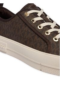 MICHAEL Michael Kors Sneakersy Emmy 43F5EYFS1B Brązowy. Kolor: brązowy. Materiał: materiał #6