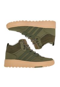 Adidas - adidas Sneakersy C-HOOPS 4.0 MID WINTERIZED JQ5363 Khaki. Kolor: brązowy. Materiał: syntetyk, materiał #3