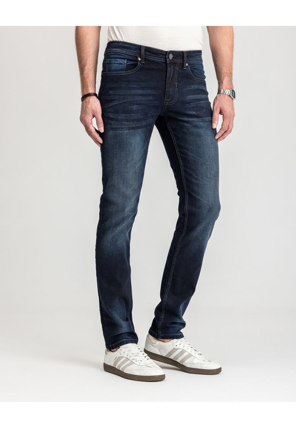 MARCUS - Męskie Spodnie Jeansowe Marcus Felix Jeans 2117 Twilight Blue 14-200208