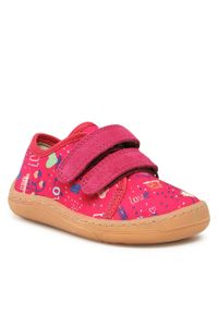 Sneakersy Froddo Barefoot Canvas G1700358-5 M Fuxia+ 5. Kolor: różowy. Materiał: materiał