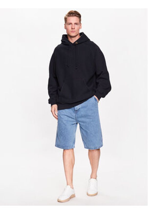 Champion Bluza 217979 Czarny Regular Fit. Kolor: czarny. Materiał: bawełna
