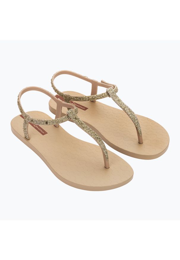 Sandały damskie Ipanema Class Brilha. Kolor: beżowy. Styl: sportowy