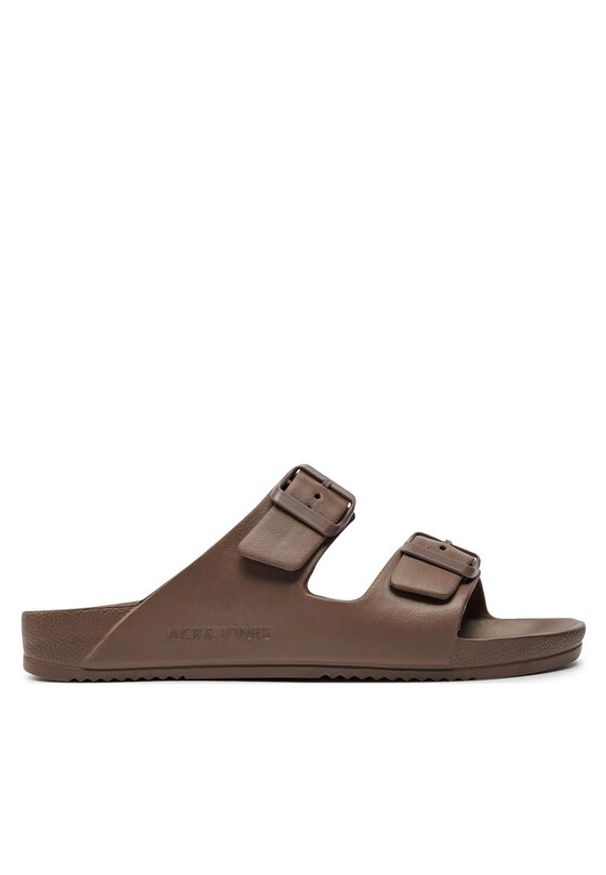 Jack & Jones - Jack&Jones Klapki Jfwcroxton 12204004 Brązowy. Kolor: brązowy