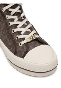 MICHAEL Michael Kors Trampki Evy High Top 43F4EYFE5B Brązowy. Kolor: brązowy. Materiał: skóra #3