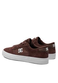 DC Shoes Sneakersy Teknic ADYS300763 Brązowy. Kolor: brązowy. Materiał: skóra #4