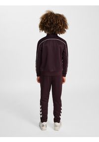 Dziecięcy dres Hummel. Okazja: na uczelnię. Kolor: wielokolorowy, czerwony, różowy, brązowy. Materiał: dresówka. Styl: sportowy #2