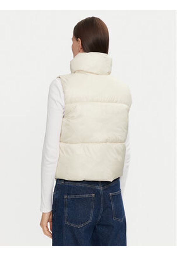 GAP - Gap Bezrękawnik 500882-01 Écru Regular Fit. Materiał: syntetyk. Długość rękawa: bez rękawów