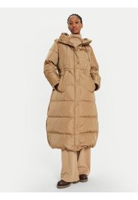 Weekend Max Mara Płaszcz zimowy Dolly 2425496052 Beżowy Relaxed Fit. Kolor: beżowy. Materiał: syntetyk. Sezon: zima