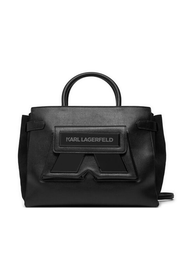 Karl Lagerfeld - KARL LAGERFELD Torebka 246W3054 Czarny. Kolor: czarny. Materiał: skórzane