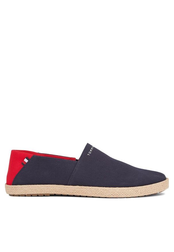 TOMMY HILFIGER - Espadryle Tommy Hilfiger. Kolor: niebieski