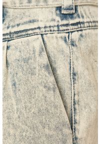 Vero Moda - Szorty jeansowe. Kolor: niebieski. Materiał: jeans #4