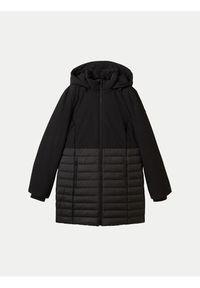 Tom Tailor Parka 1041491 Czarny Regular Fit. Kolor: czarny. Materiał: syntetyk #6