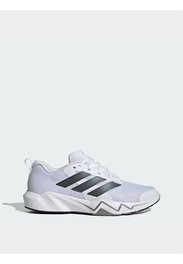 Adidas - adidas Buty na siłownię Rapidmove Go Trainer M JQ1461 Biały. Kolor: biały. Materiał: materiał. Sport: fitness