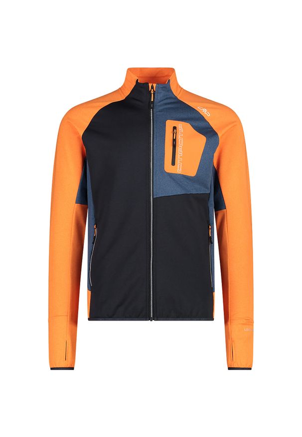 Polar męski CMP Capi. Kolor: wielokolorowy, szary, pomarańczowy. Materiał: polar. Sezon: zima. Sport: narciarstwo