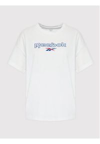 Reebok T-Shirt Brand HD0938 Biały Relaxed Fit. Kolor: biały. Materiał: bawełna #4