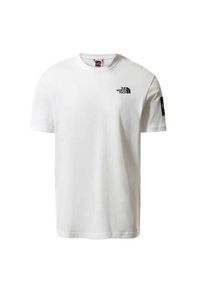 Koszulka sportowa męska The North Face M BB SR S/S TEE. Kolor: biały. Długość rękawa: krótki rękaw. Długość: krótkie