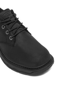 skechers - Skechers Półbuty Lockett 205307 BBK Czarny. Kolor: czarny. Materiał: skóra