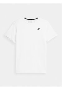 4f - 4F T-Shirt 4FWSS24TFTSM598 Biały Regular Fit. Kolor: biały. Materiał: syntetyk #1