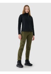 4f - 4F Wysokie buty trekkingowe SPEED HIKER z membraną damskie - czarne 38. Kolor: czarny. Materiał: guma, materiał. Szerokość cholewki: normalna #1