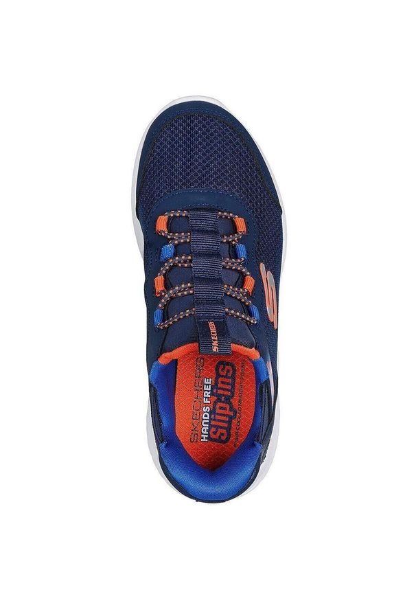 skechers - Adidasy Skechers Bounder - Brisk-burs, Dzieci. Kolor: niebieski. Materiał: materiał