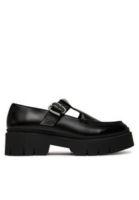 Hugo - Loafersy HUGO. Kolor: czarny #1