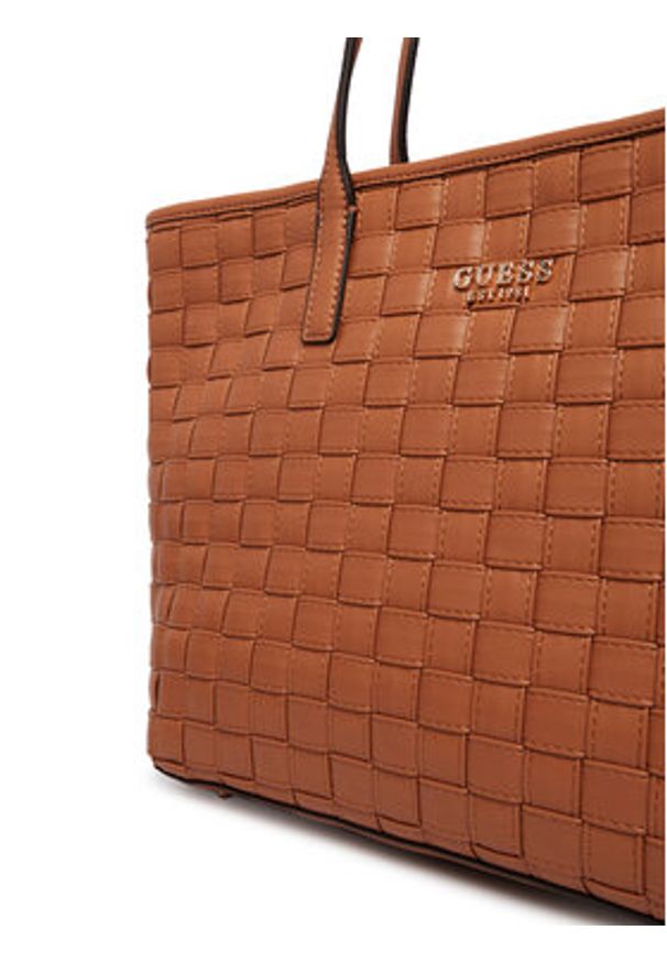 Guess Torebka Sandy HWWG84 18230 Brązowy. Kolor: brązowy. Materiał: skórzane