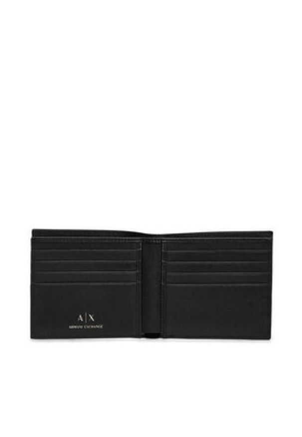 Armani Exchange Duży Portfel Męski 958098 4R847 00020 Czarny. Kolor: czarny. Materiał: skóra