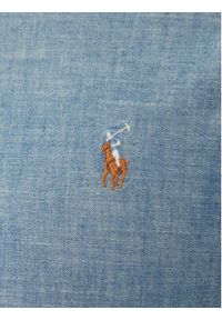 Polo Ralph Lauren Koszula Core Replen 710548538 Niebieski Slim Fit. Typ kołnierza: polo. Kolor: niebieski. Materiał: bawełna #6