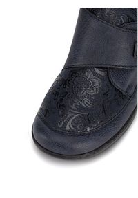 Rieker Półbuty 48951-14 Niebieski. Kolor: niebieski. Materiał: materiał #4