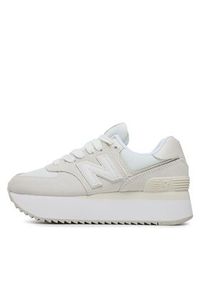 New Balance Sneakersy WL574ZSO Biały. Kolor: biały. Model: New Balance 574 #7