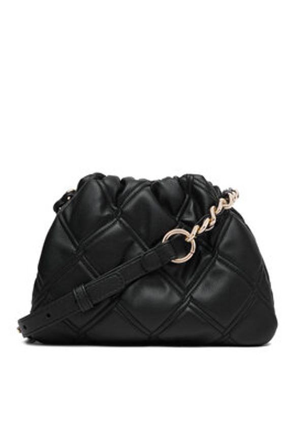 TOMMY HILFIGER - Tommy Hilfiger Torebka Th Feminine Mini Crossover AW0AW18718 Czarny. Kolor: czarny. Materiał: skórzane